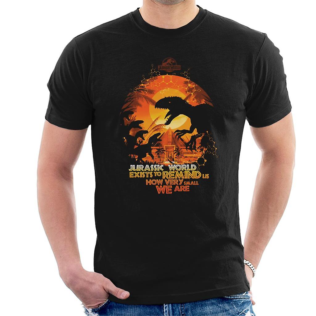 Jurassic Park Exists To Remind Us How Very Small We Are Men's T-Shirt