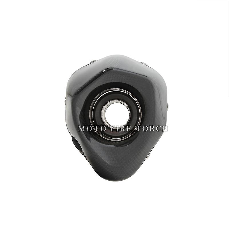 Motorrad Auspuff Moto Escape System modifiziert Kohle faser Schall dämpfer Middle Link Rohr abnehmbar DB Killer für Ducati Diavel 1200