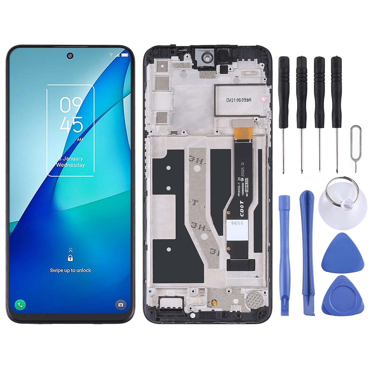 TFT LCD Screen for TCL 20L / 20L+ / 20 Lite / 20S T774H T774B T775H T775B Digitizer Full Assembly wi