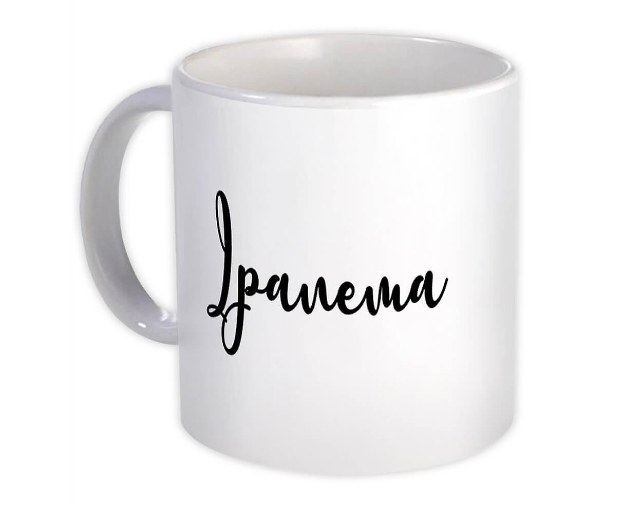 Taza de regalo: Ipanema Cursive
