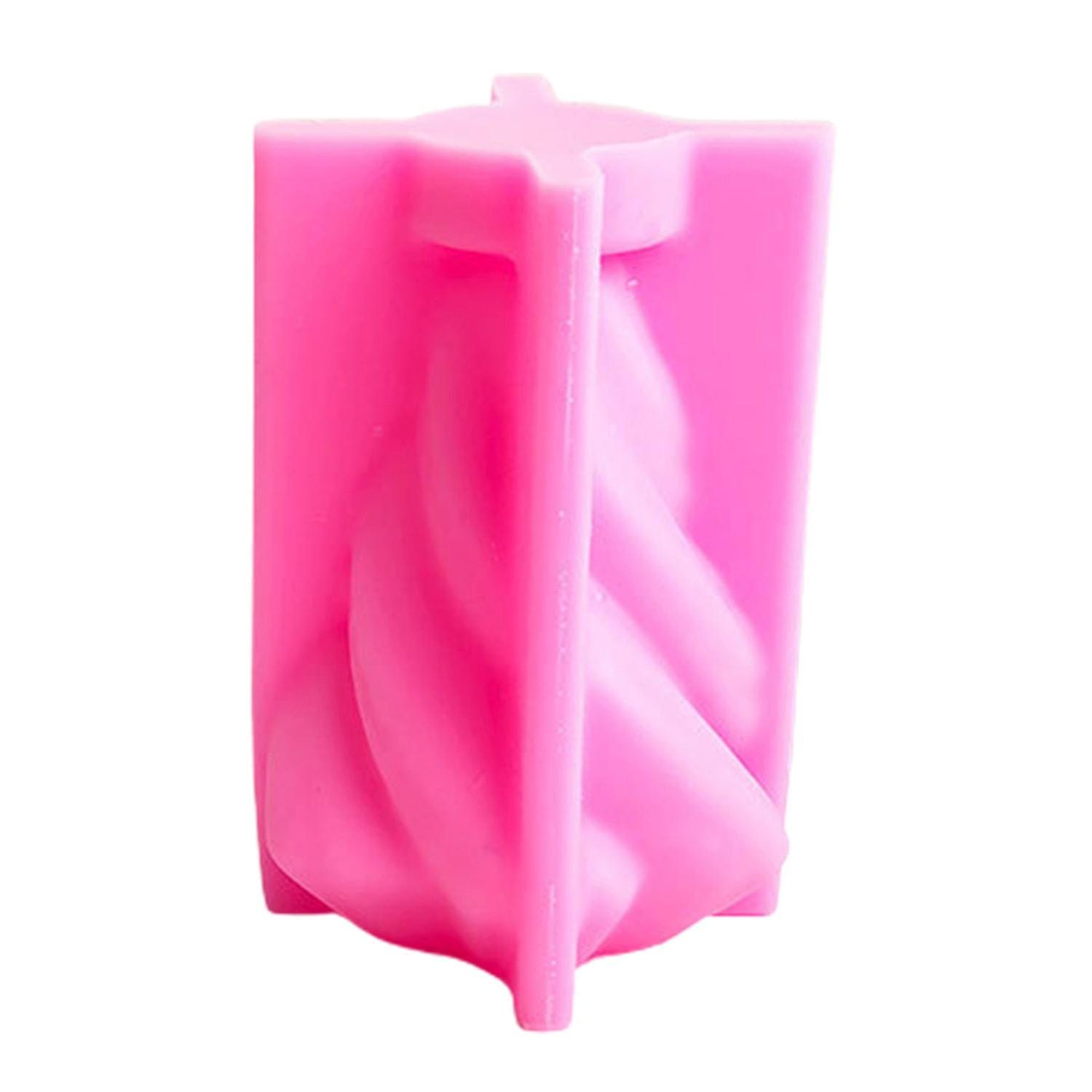 Candle Mold Rotating Cone Easy Demoulding Reused DIY Non-stick Handmade Aromatherapy Soap Mold for