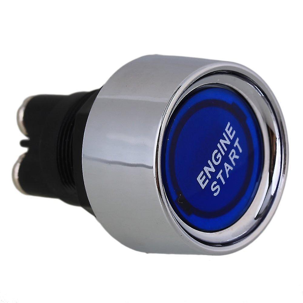 For Auto Engine Ignition Starter Push Button OFF ON Switch 12V 24V Blue WS5575