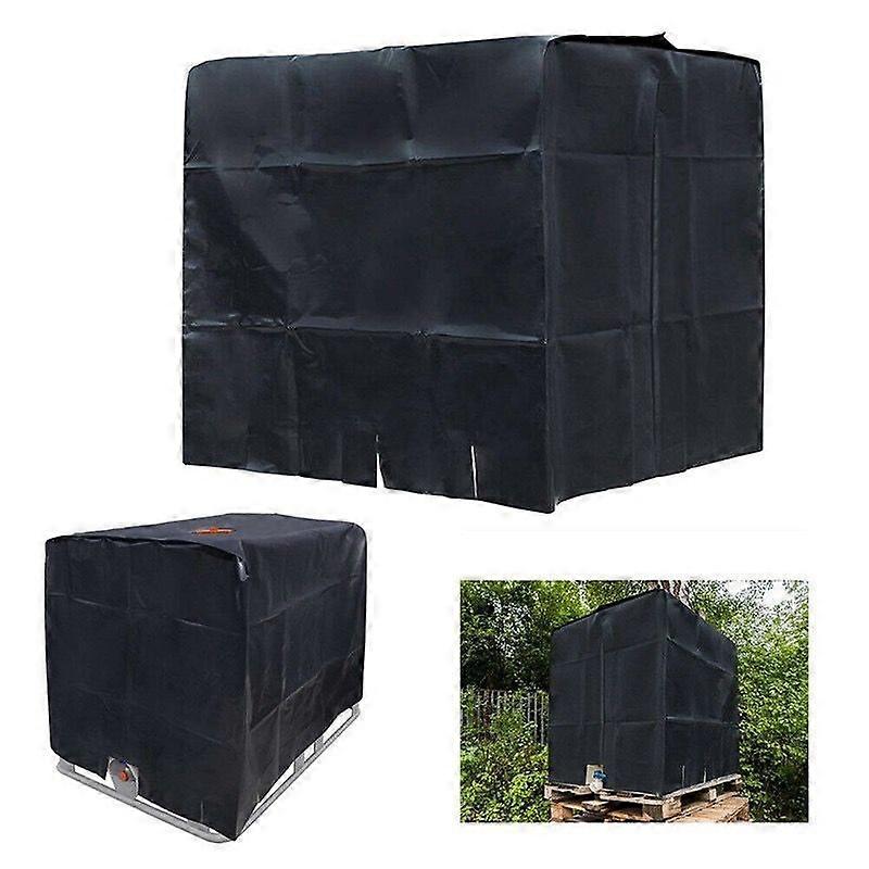 IBC Tankabdeckung 120x100x116cm 1000L-210D wasserdicht, Wassertankabdeckung