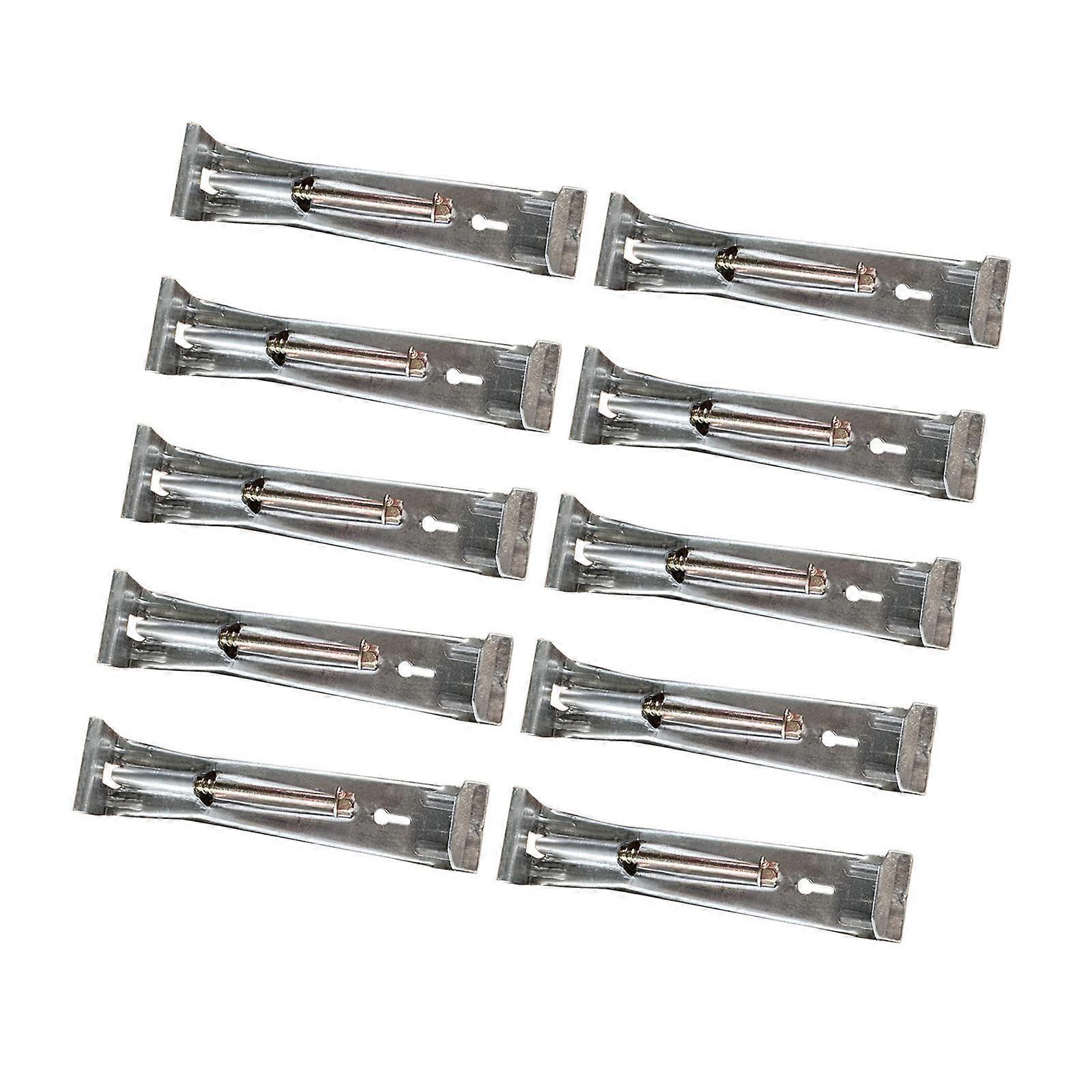 10 Pieces 5 inch Heavy Duty Easy Install Rain Gutter Brackets Gutter Hangers