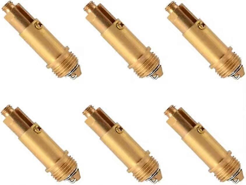 Basin Pop Up Click Clack Plug Bolt Replacement Assembly Screw For Most Bathroom Bathtub Sink Drain Stopper(gold)(6pcs)