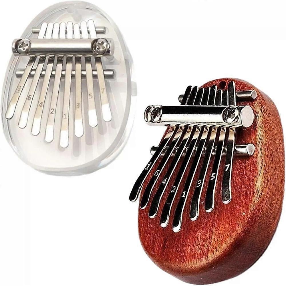 Symtmétrie symétrie doigt pouce piano, 8 touches exquise doigt pouce piano