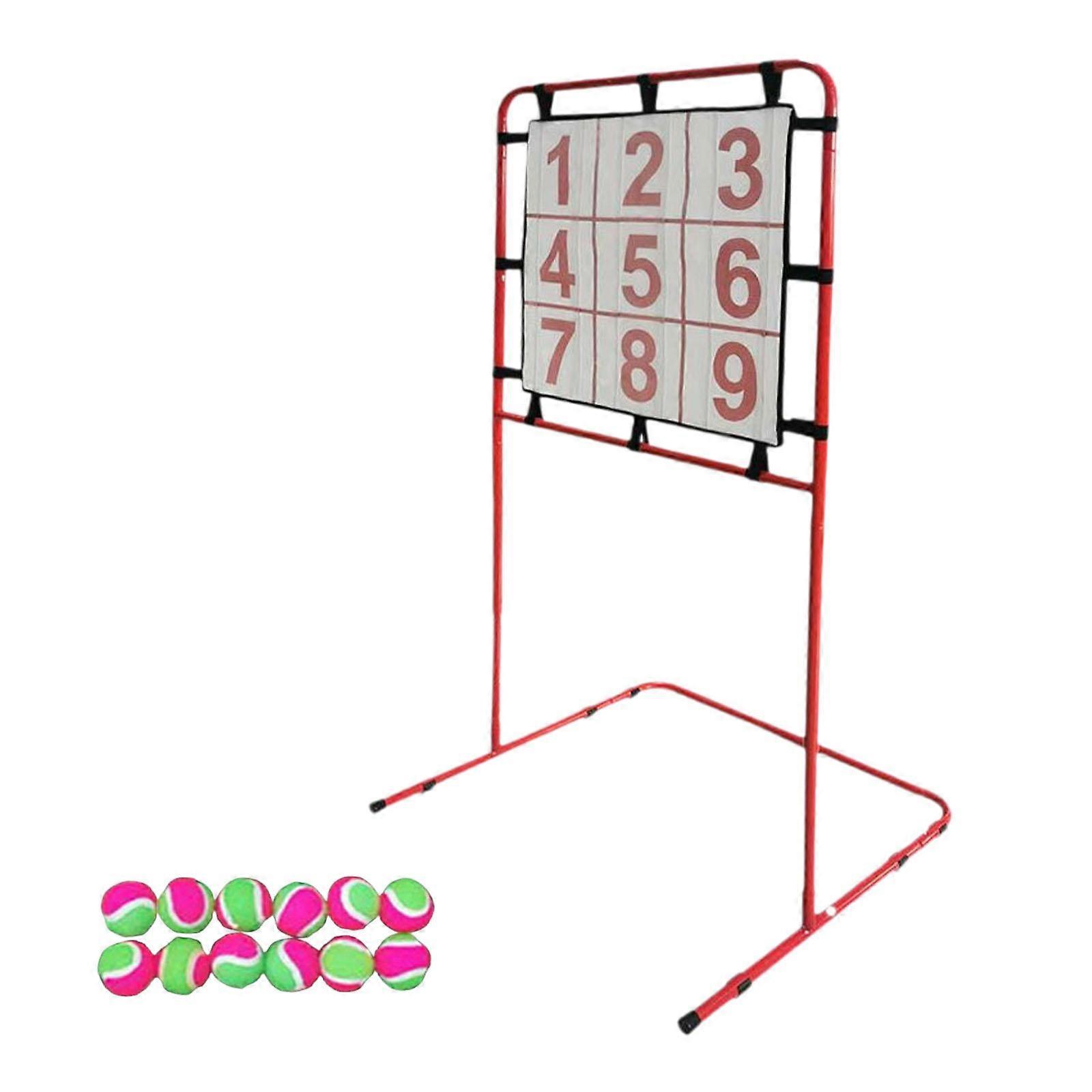 Sticky Ball Throw Game Nine Grid Interactive Early Educational Toy Toss Game