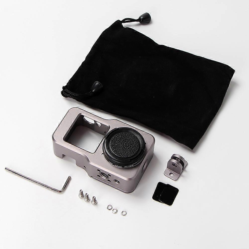 Aluminum Alloy Protective Case For Dji Action 2, Rabbit, Anti-drop Sleeve, Camera Heat Conduction, Heat Dissipation Frame