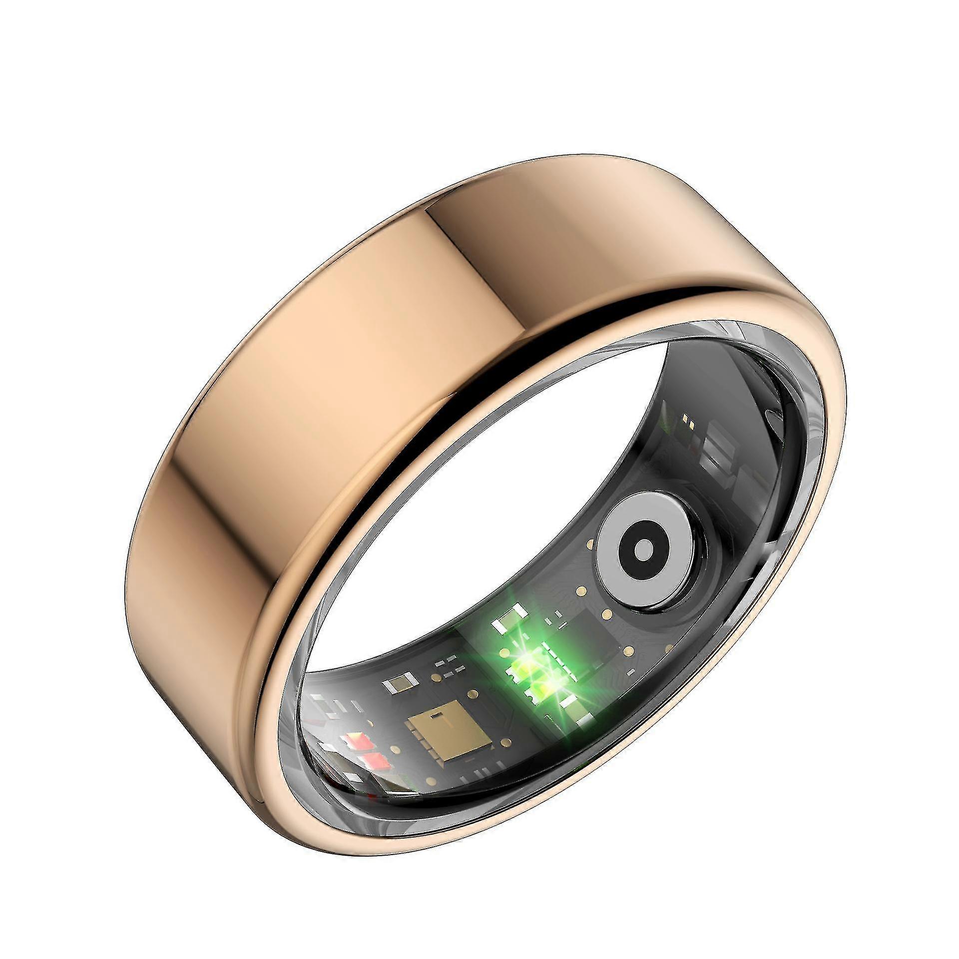 New R02 Smart Ring Waterproof Pressure Blood Oxygen Sleep Heart Rate Step Monitor With Multiple Sports Modes 2024 New Ff