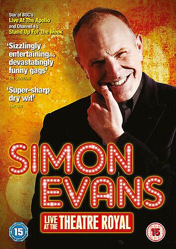 Simon Evans Live at the Theatre Royal DVD (2014) Simon Evans cert 15 - Region 2