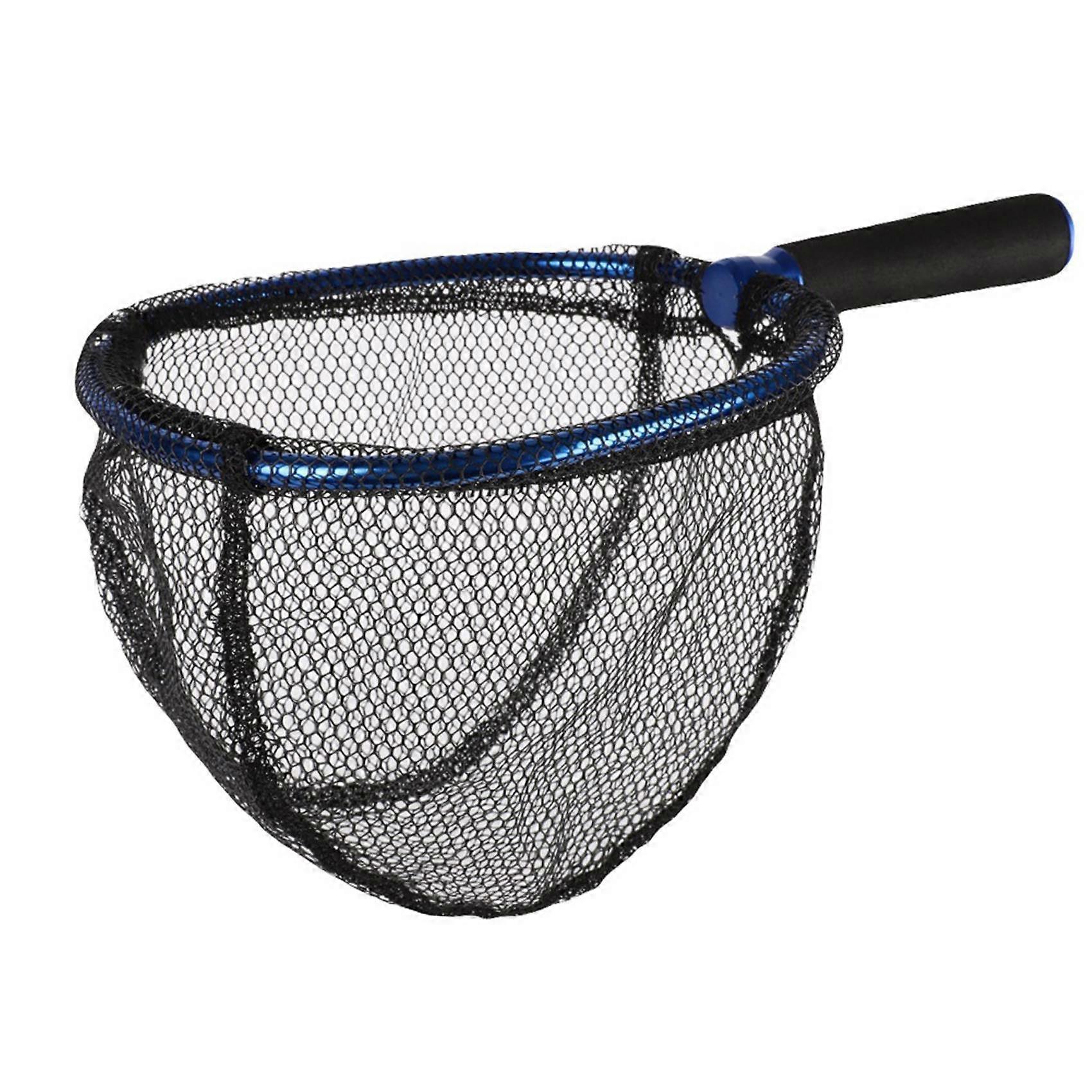 Fly Fishing Net Mesh Aluminum Alloy Landing Net Trout Catch Net for Trout Boating Fishing Tackle Ge