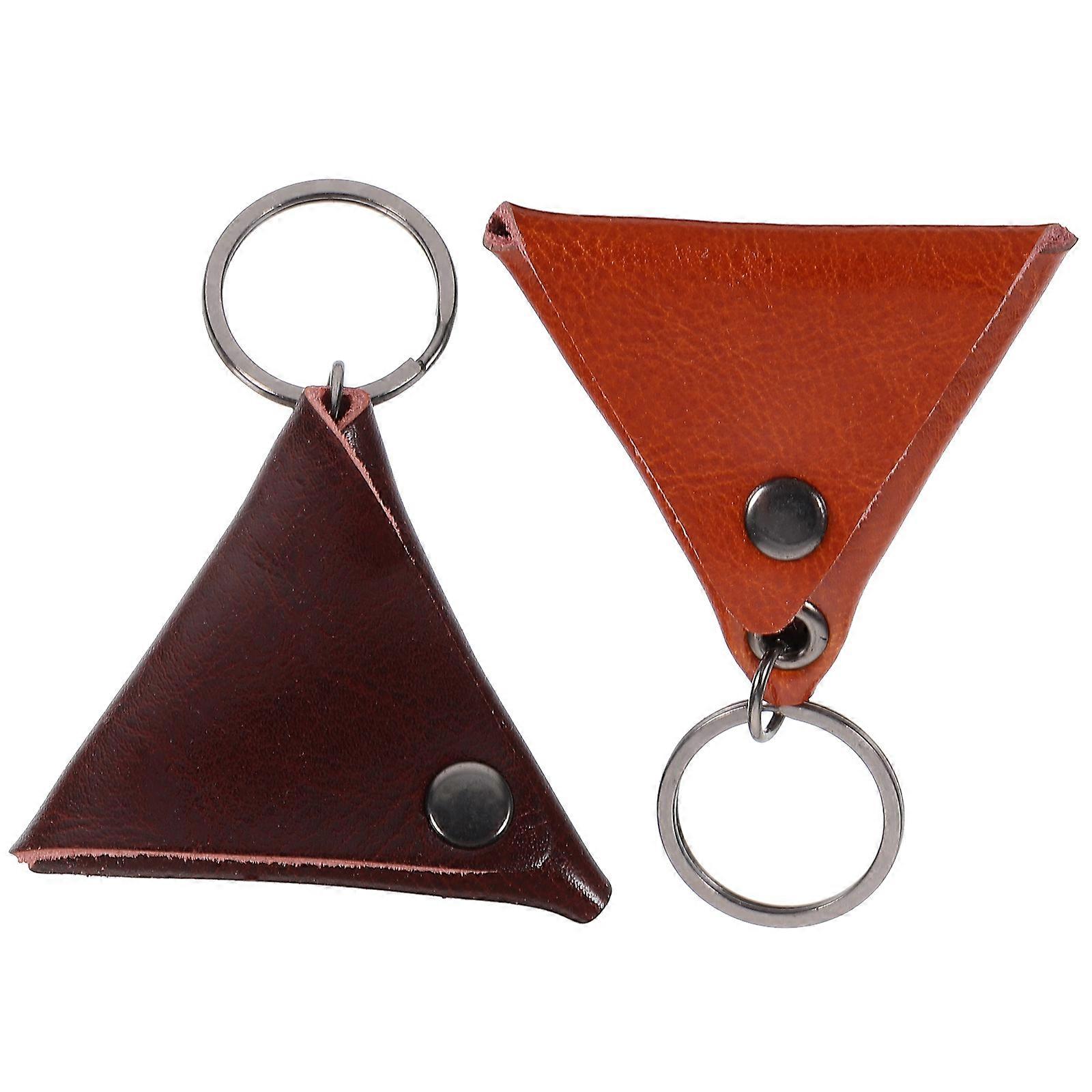 2st Praktiska Gitarr Plektrum Fodral Nyckelringar Gitarr Plektrumhållare För Utomhus