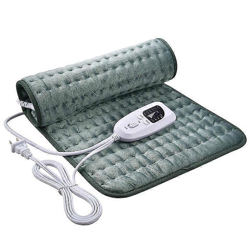 Electric Heat Pad,heating Pad With 6 Temperature Levels,4 Time Settings,automatic Switch-off,heat Oads For Back Pain Relief,machine Washable