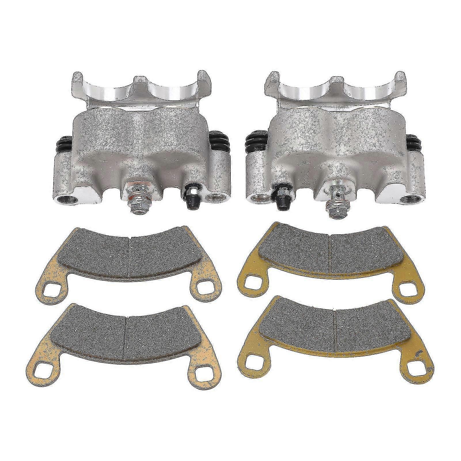 1 Pair Front Brake Calipers with Brake Pads 1911284 Replacement for Polaris Ranger 500 570 700 800 900 902D 1000 HST - ZCL8464-XinHan