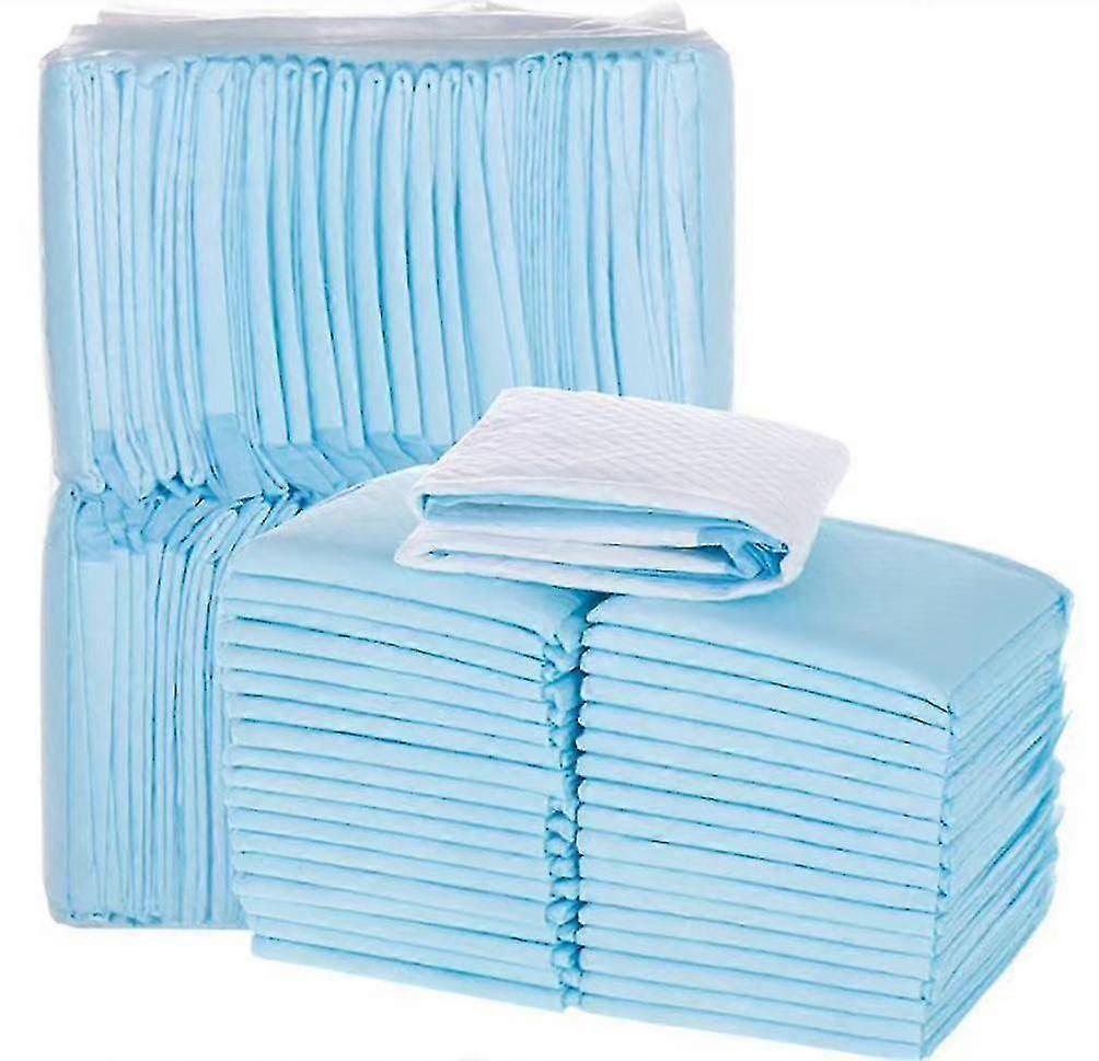 50pcs 애완 동물 전문 일회용 요실금 침대 패드 흡수성 방수 매트 45 * 60cm