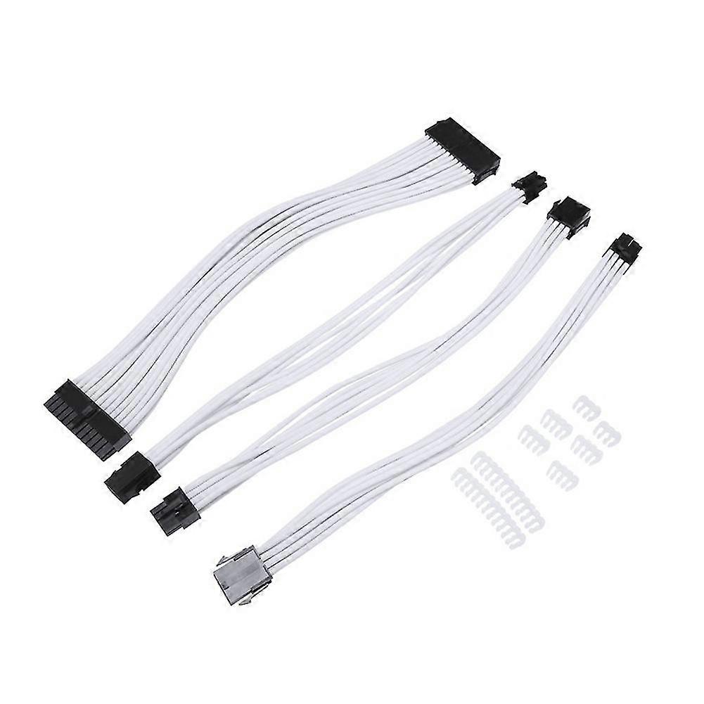 ATX Computer Case Extension Power Cable Cord Motherboard 24P CPU 8P Graphics Card 6+2Px2 Length 30c