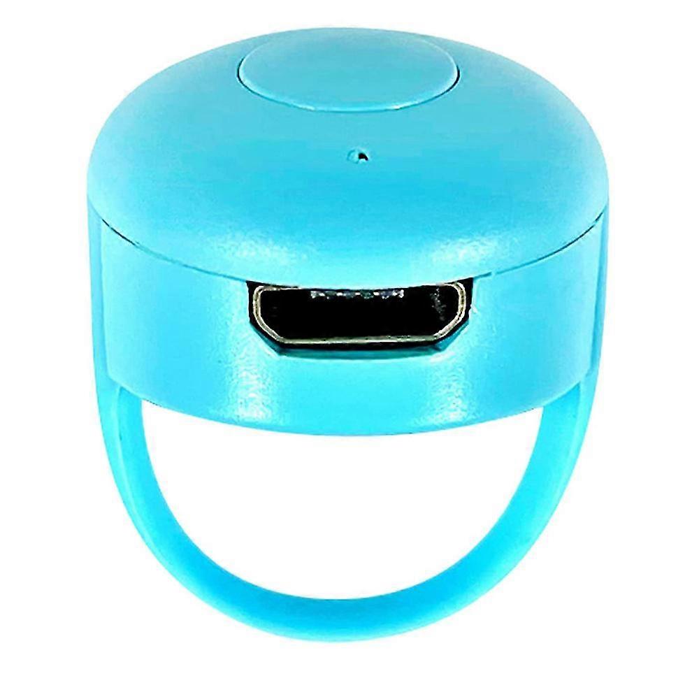 Bluetooth Gives You 10M Remote Operation Page Turner for Smartphones Douyin Short Videos - Blue