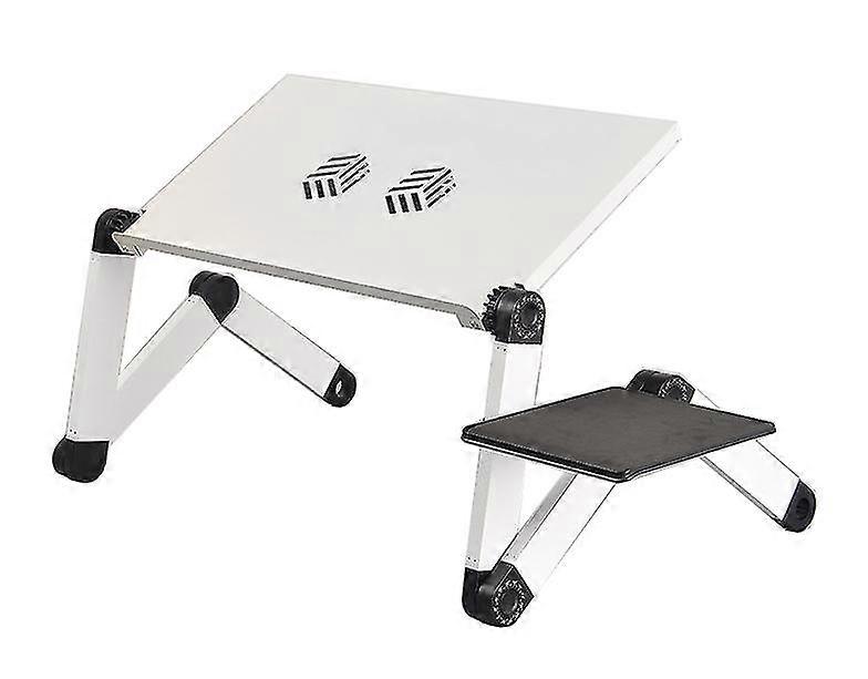 laptop desk portable foldable computer tablet stand with cooling fan