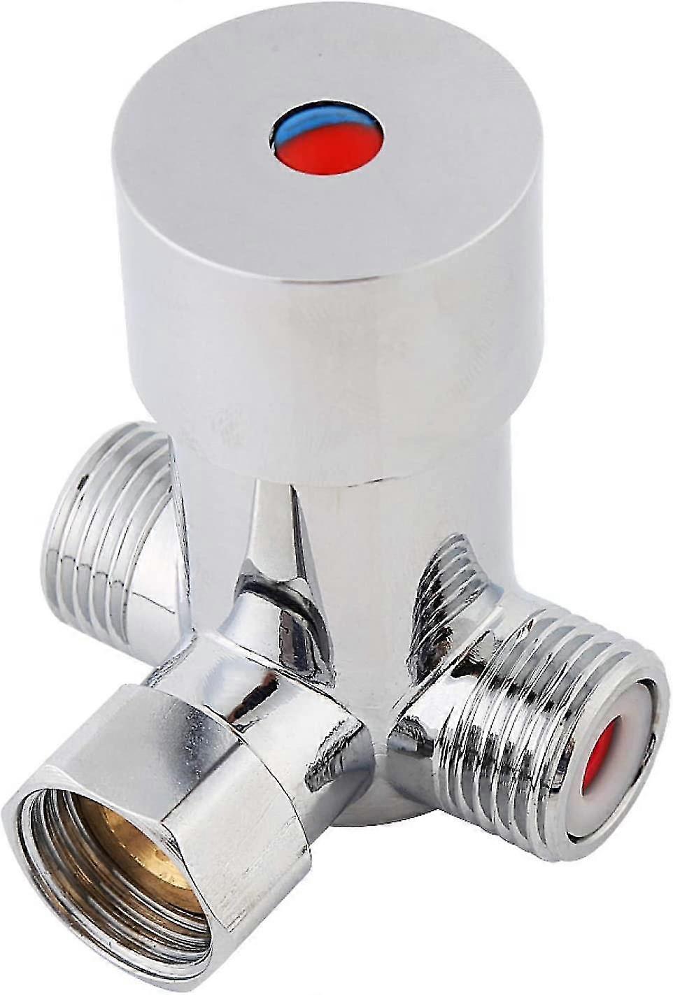 Faucet Mixer Tap, Hot/cold Water Mixer G1 / 2 Thermostatic Mixer Tap Temperature Control For Automatic Faucet