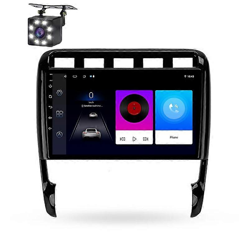 Car Radio Android 14 For Porsche Cayenne I 1 9PA 2002-2010 Auto Multimedia Player Stereo