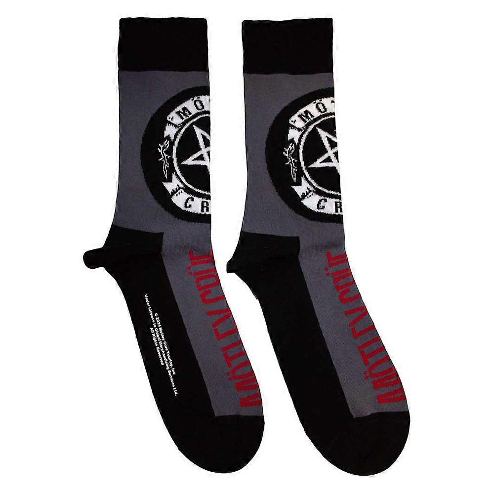 Motley Crue Pentagram Circle Band Logo Ankle Socks