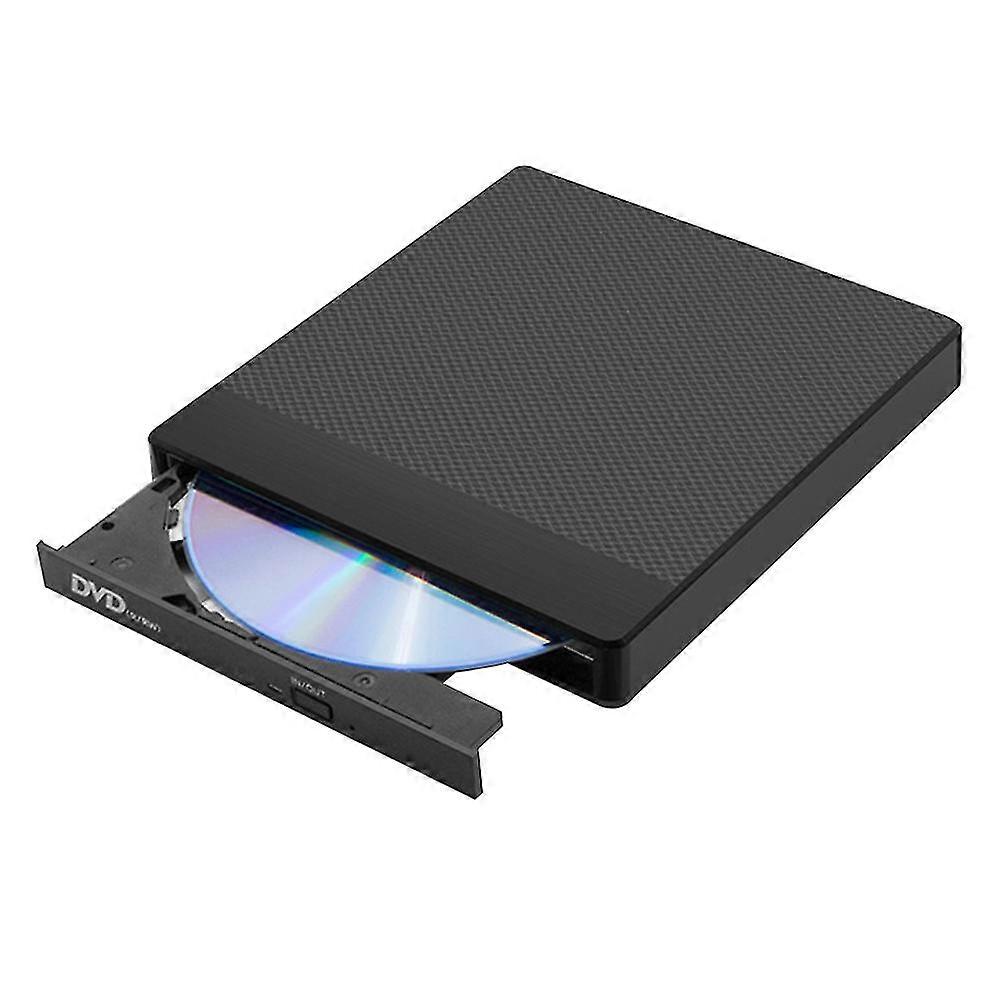 Type-c External Dvd Drive Portable Cd/dvd Player Burner Writer With Sd/tf Card Reader For Macbook Laptop Desktop Windows Mac Os