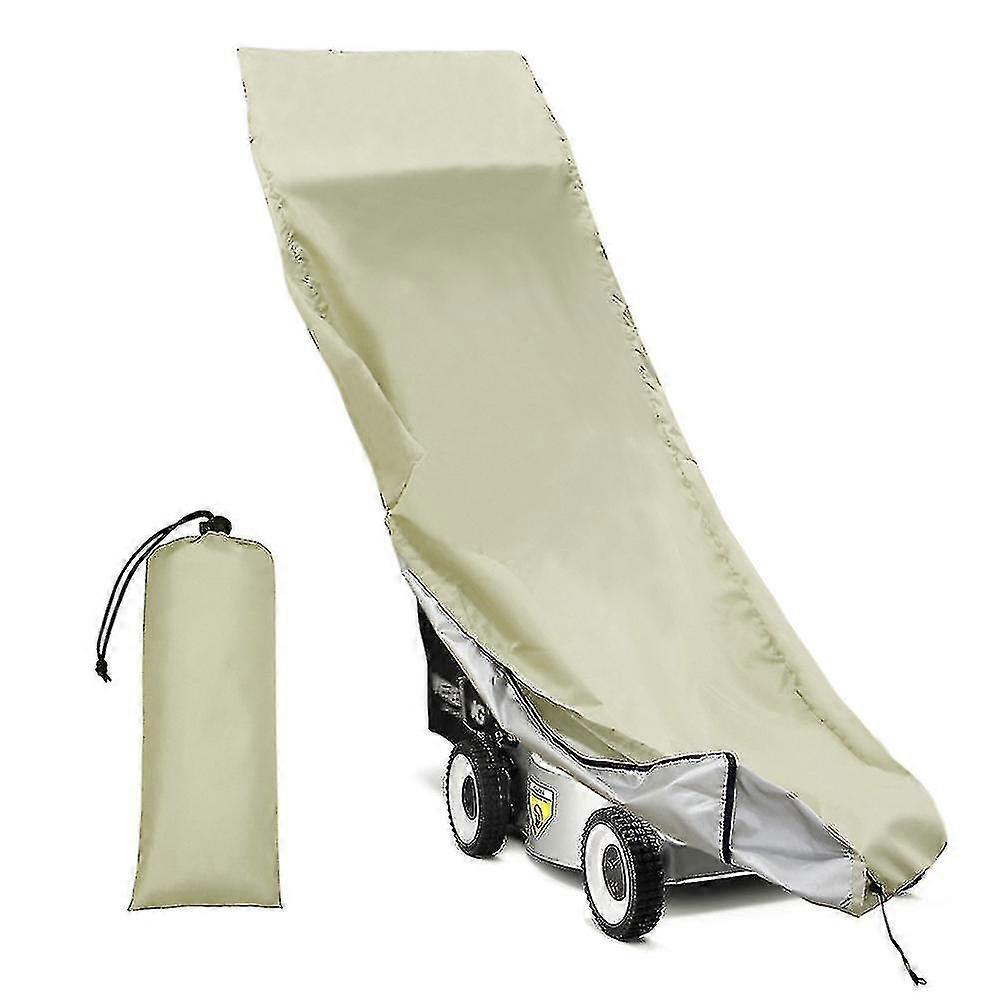 Funda para cortacésped, impermeable, resistente, con dobladillo elástico.