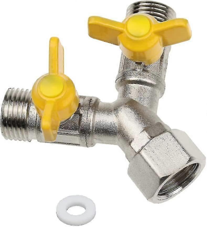 Switching Valve Made Of Brass 1/2 Inch Y Distributor Valve 3-way Y-distributor