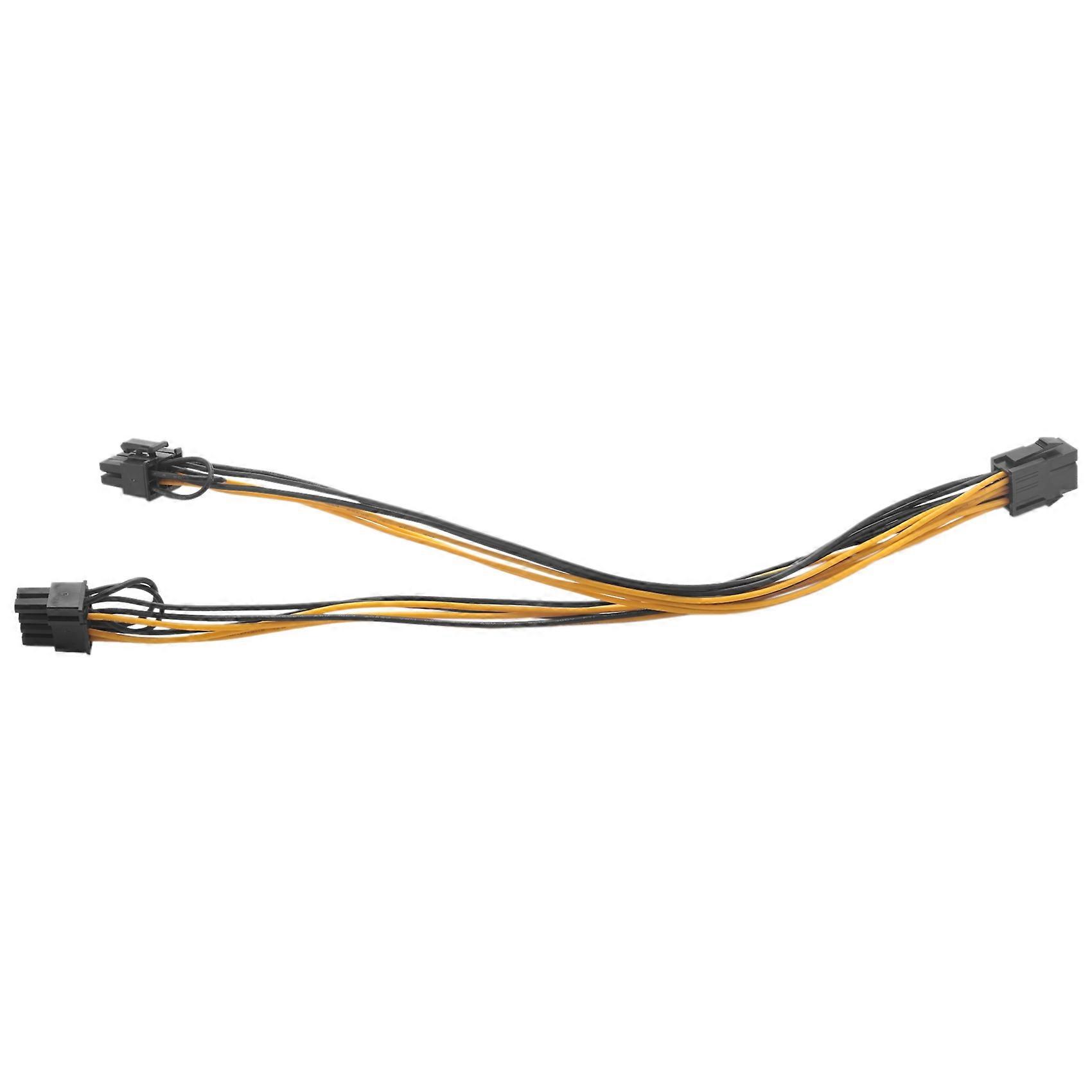 6 Pin auf Dual PCIe 8 Pin Grafikkarte PCI Express Netzteil GPU VGA Verlängerungskabel Mining Vid