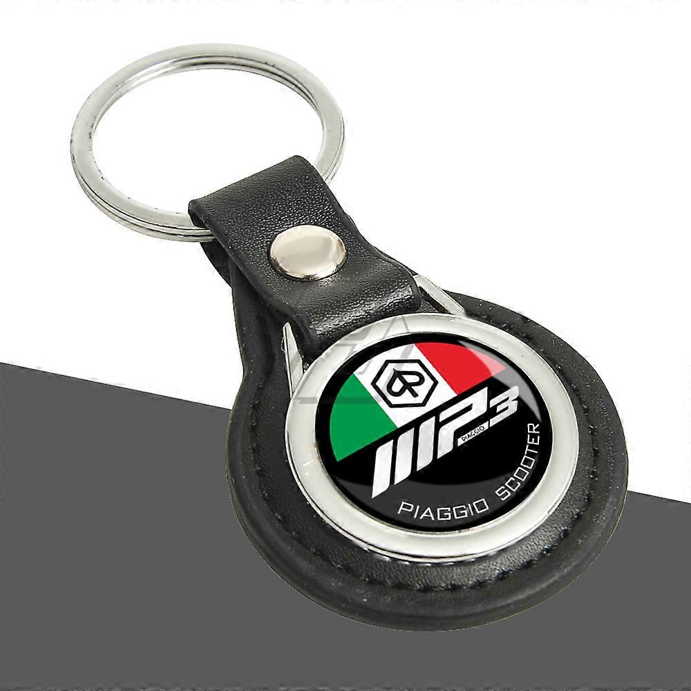 Motorcycle Keychain Key Ring Case for Piaggio MP3 Scooter