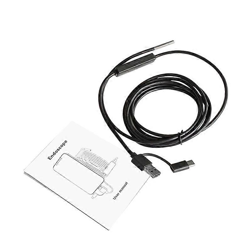 IP67 Waterproof Borescope 39mm USB Endoscope Camera 3in1