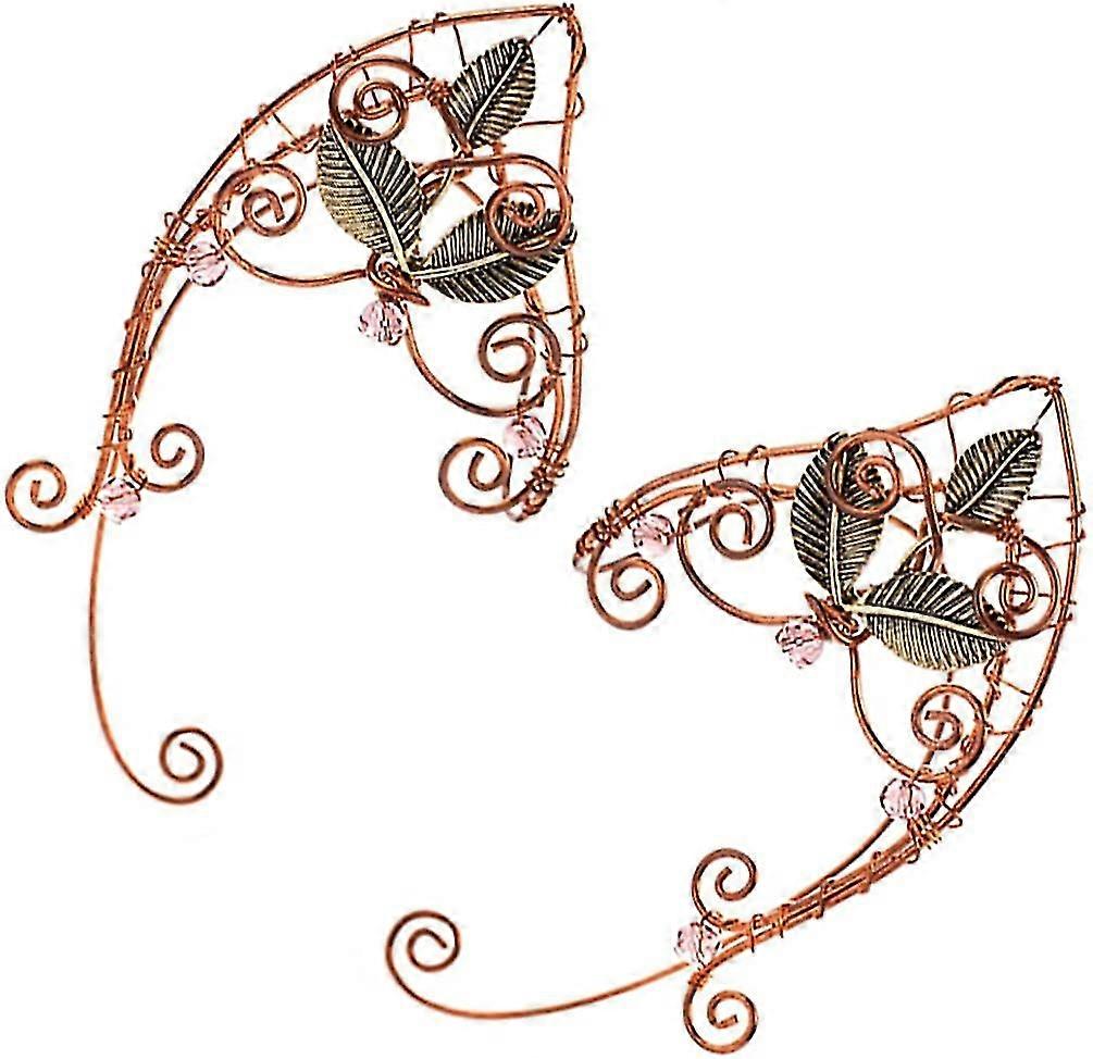 1 Pair Ear Crawler Climber Earrings Wrap Ear Clip Wrap Cuff Elf Ears Stud Jacket Gift