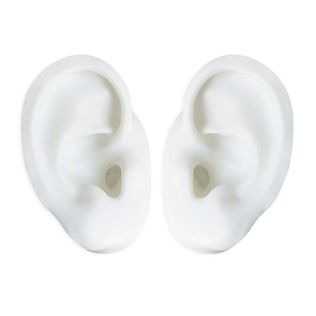 Silikon Ohr Modell Wiederverwendet Ohr Displays Form 1: 1 Piercings Übungswerkzeuge