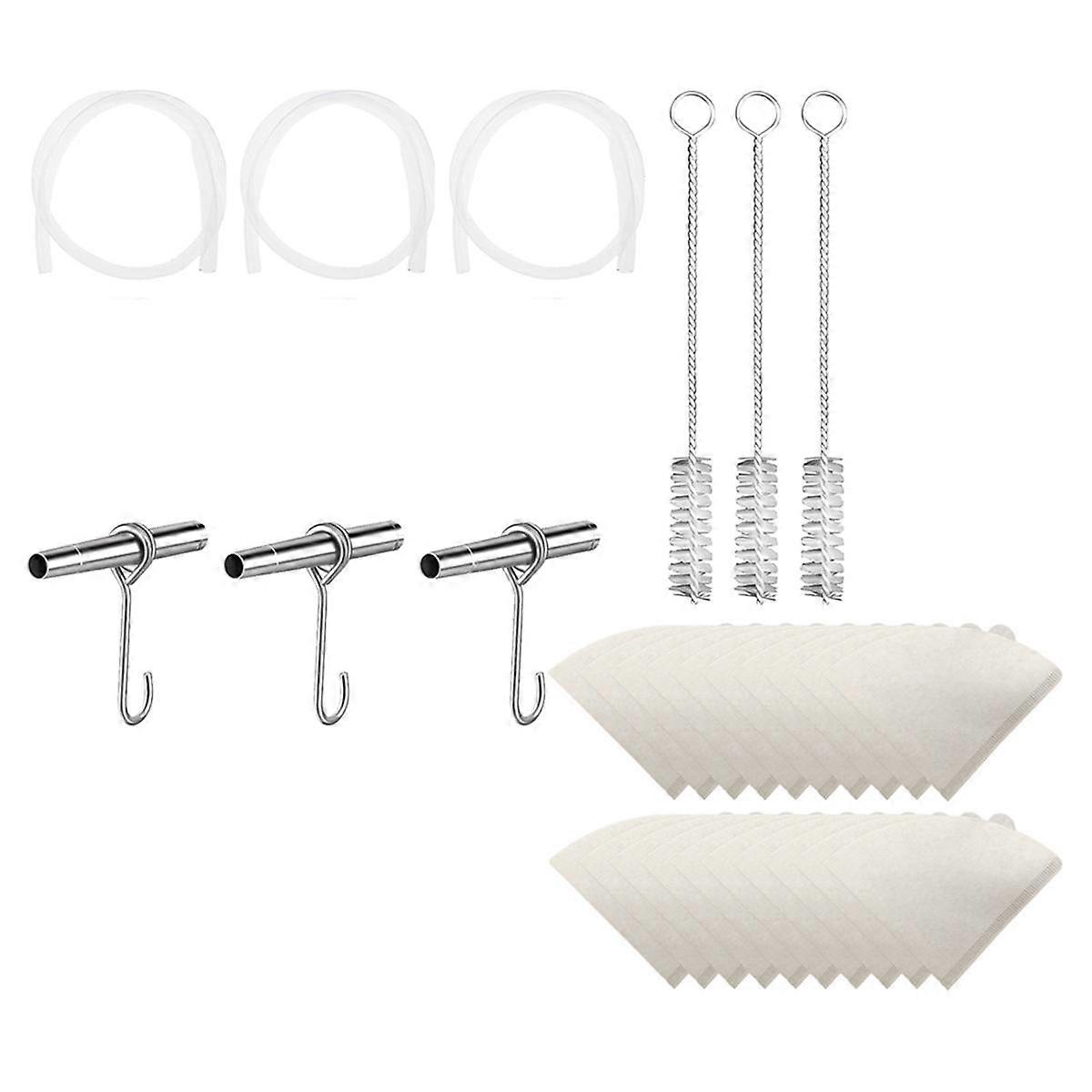 New Maple Syrup Tapping Kit Maple Syrup Collector Stainless Steel Maple Faucet Tip Maple Syrup Synt