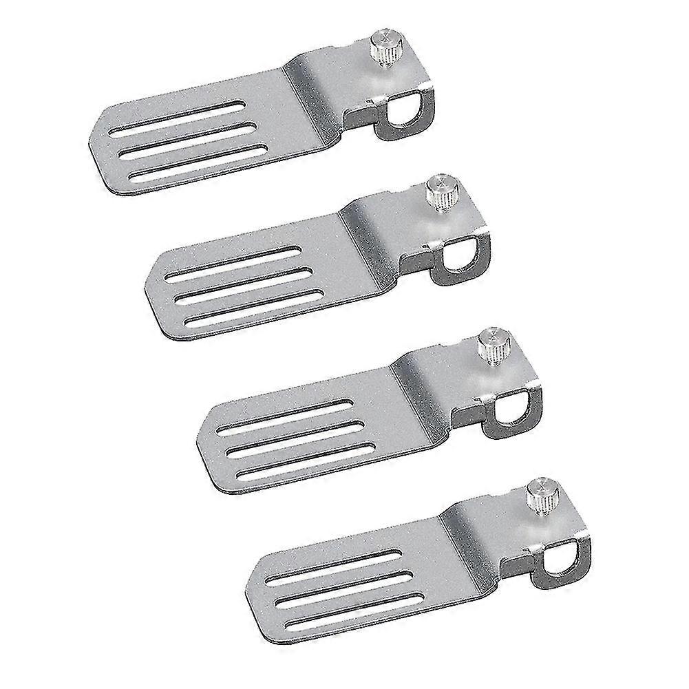 4pcs Tape Measure Locator Measuring Tape Measure For Edge Fringe Positioning Corner Clamp Flexible