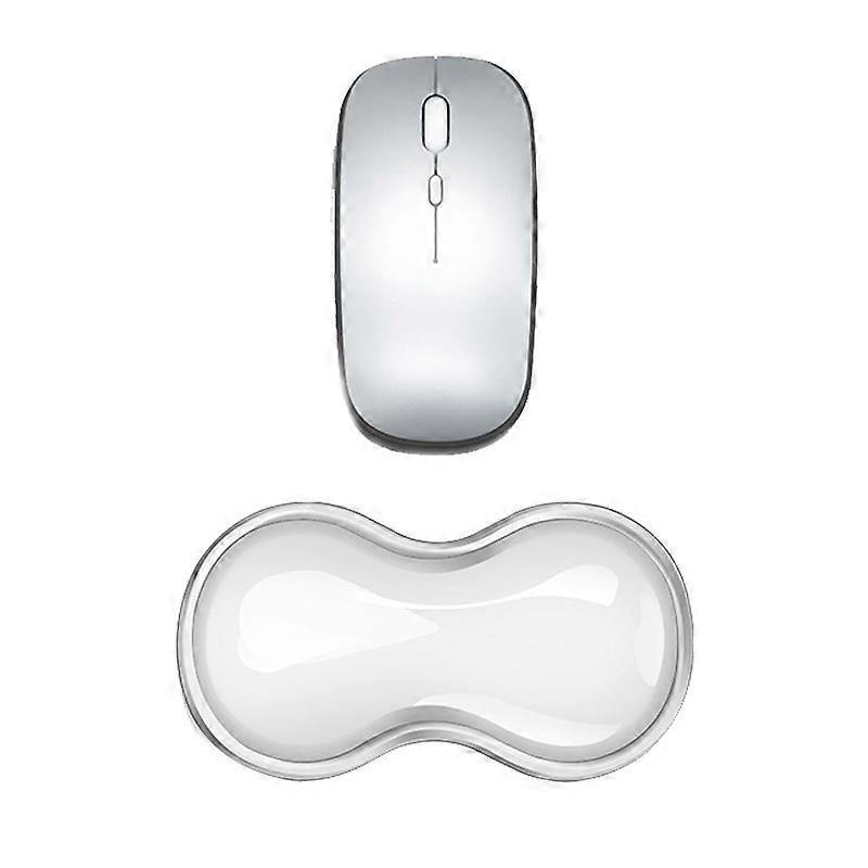 Cool Silicone Keyboard Wrist Rest Small Transparent