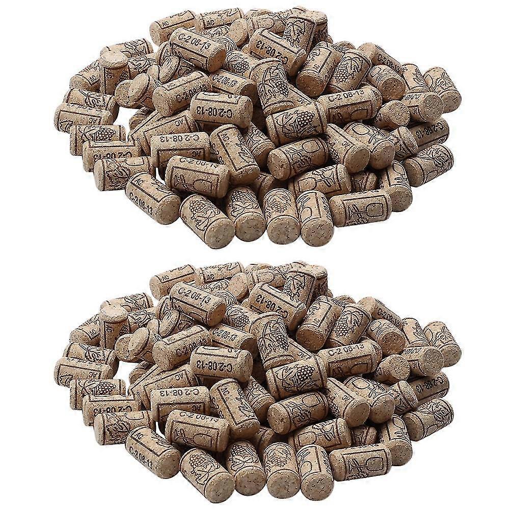 200pcs Wine Cork Reusable Creative Functional Portable Sealing Wine Cork Wine Bottle Cover For Bott