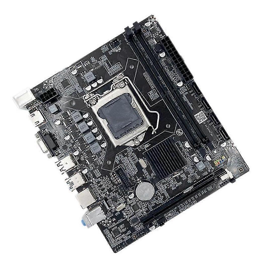 H110 Computer Motherboard Lga1151 Supports Core I3 I5 I7 Series Cpu Supports Ddr4 Memory With Sata