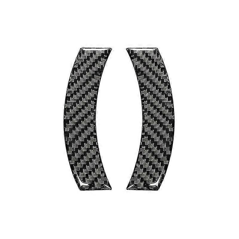 2pcs Carbon Fiber Screen Frame Sticker Compatible With Mini Cooper Countryman