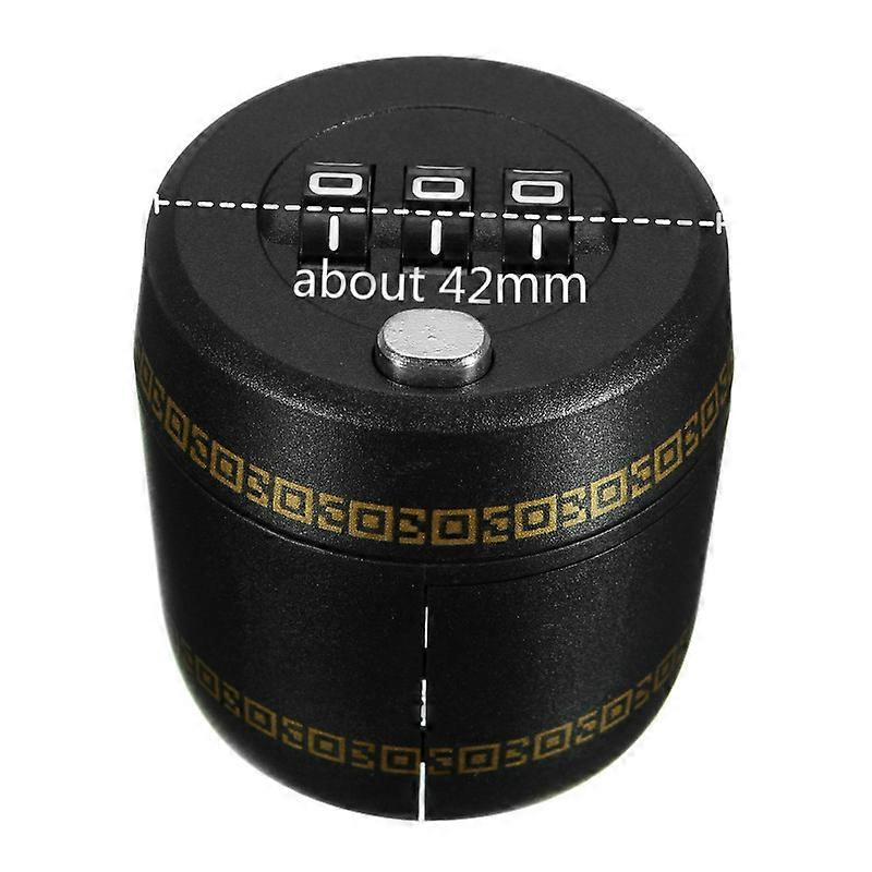 Digit Plastic Bottle Password Lock Wine Stopper Vacuum Plug Device Preservation Coded Lock For Furniture Hardware,40*42*45mm