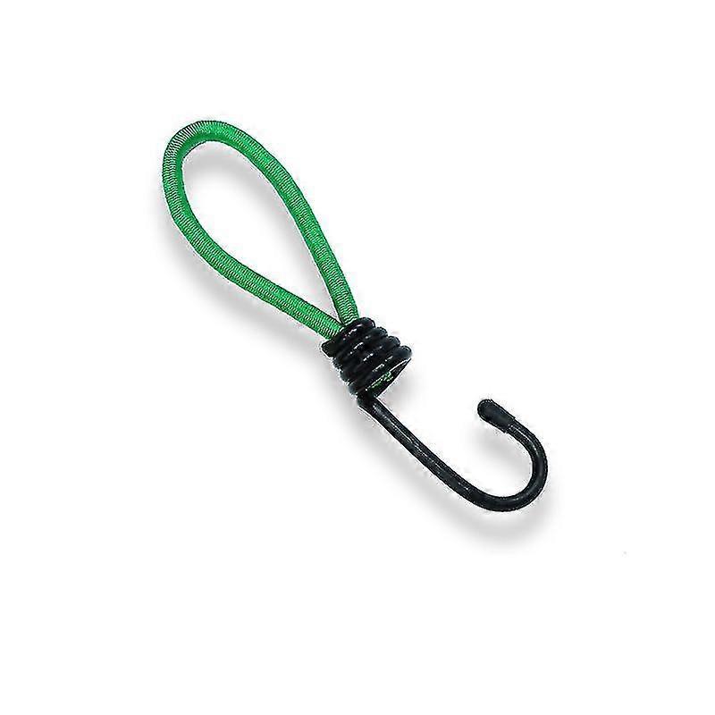 12pcs Bungee Cord With Hooks Elastic Bungee Rope 15cm Metal Shock Cord Hooks For Tarpaulin,tents,canopy,banners,camping Tarp
