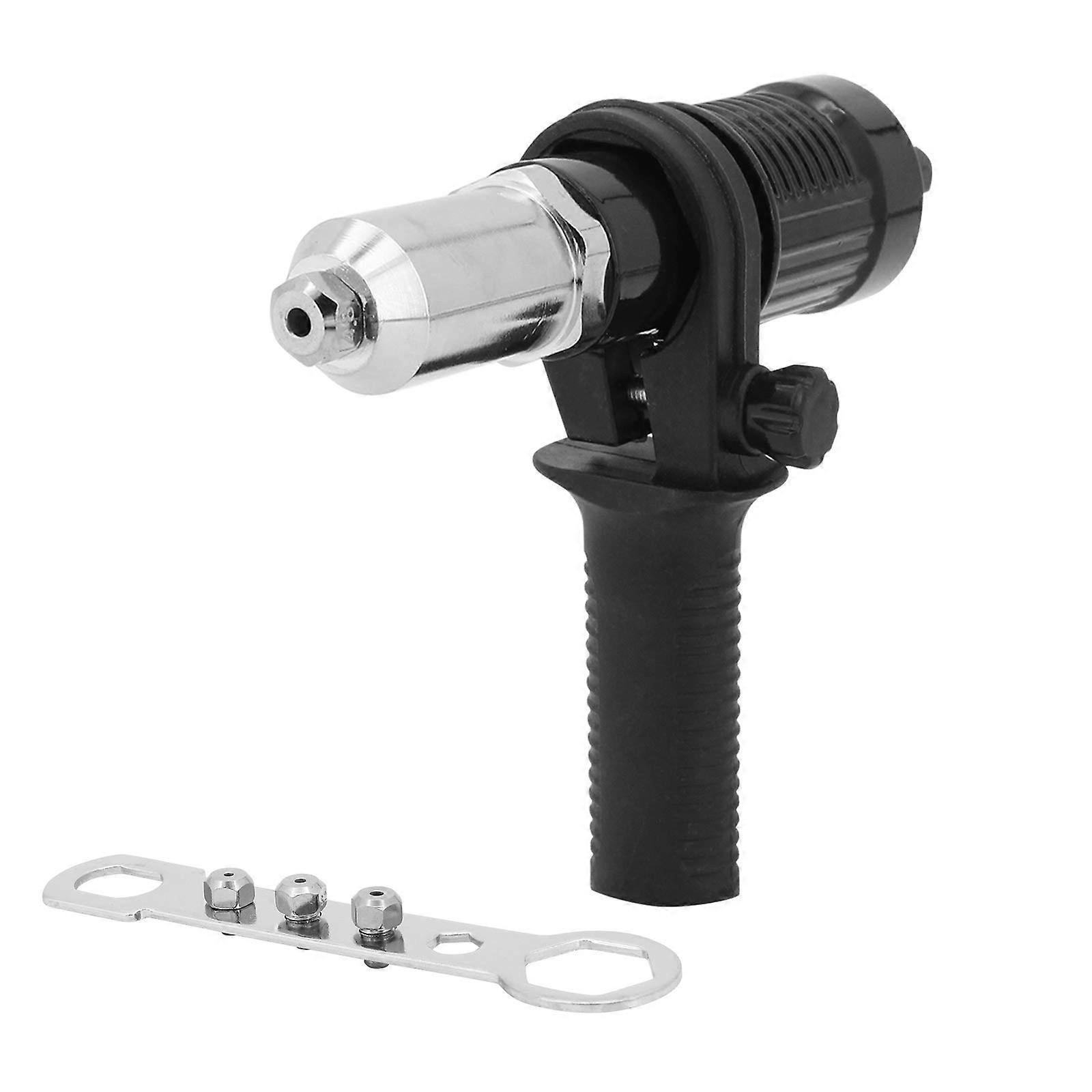 Riveter Adapter, Cordless Electric Drill Riveter Gun Adapter Kit, Electric Riveter Gun Riveting Tool