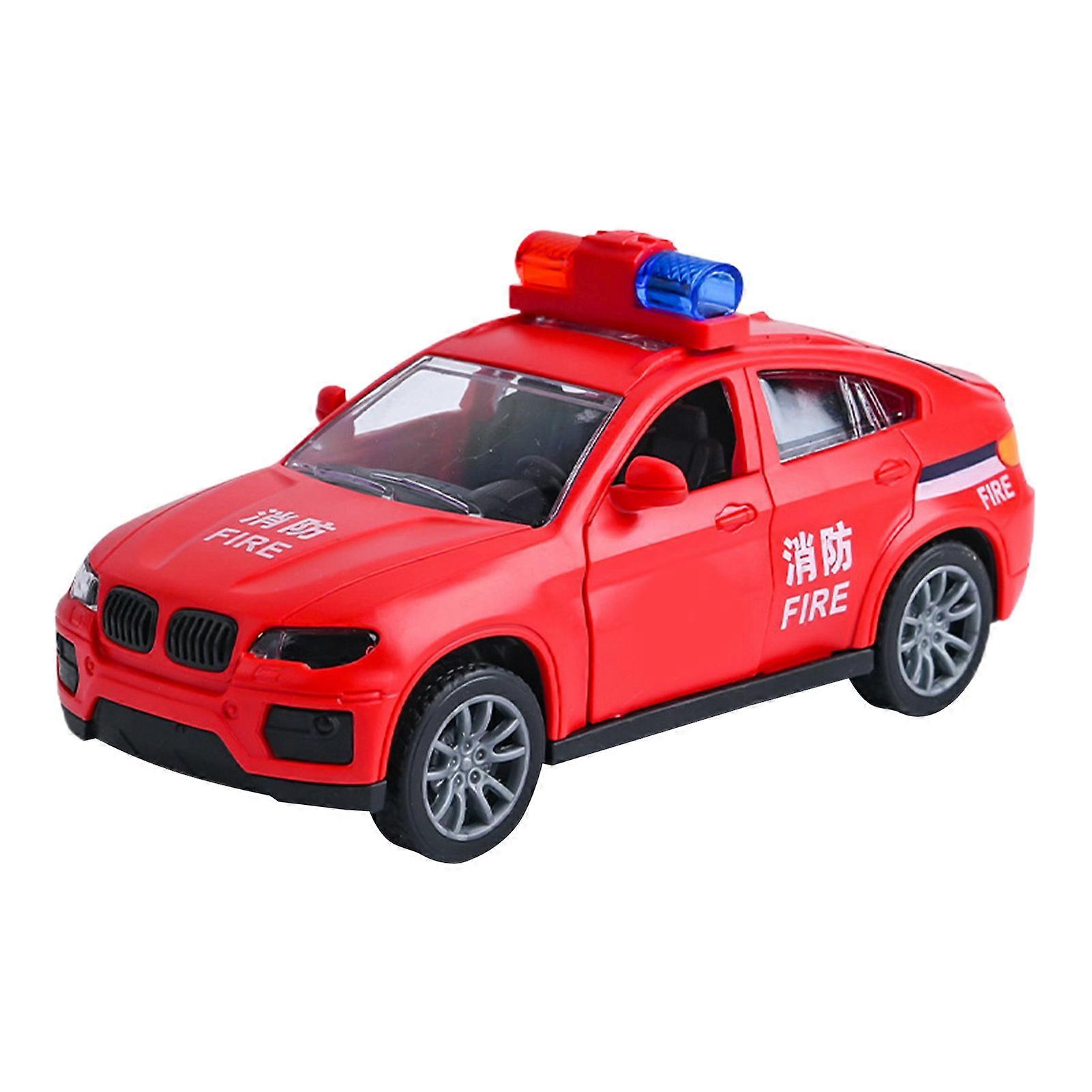 Children Car Toy Simulated Police-car Fire-truck Inertial Gliding Battery-Free Interaction Toys Various Styles Vehicle Model Inertial Toy Car Children