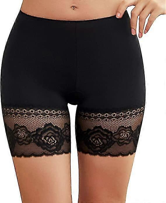 Chafing Shorts Kvinnor Anti Chaffing Shorts Underkläder Damer Spets lårband