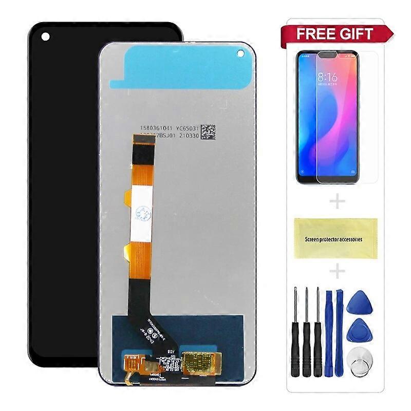 6.53" For Xiaomi Redmi Note 9T LCD Display Touch Screen Digitizer Assembly For Note9T M2007J22G, J22 Screen with Frame