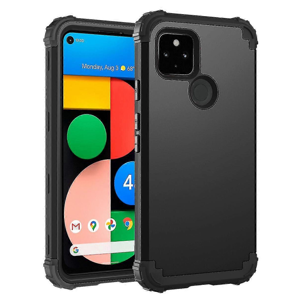 غطاء جديد مناسب تماما لهاتف Pixel 4a 5G ، شعور بالبشرة ، حماية من السقوط