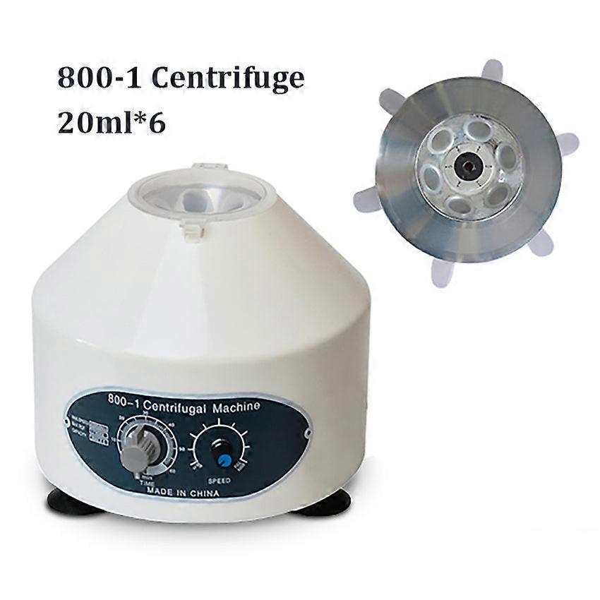 800-1 Electric Laboratory Centrifuge Medical Practice Hine Supplies Prp Isolate Serum 4000rpm 6pcs 20ml Centrifuge Tube