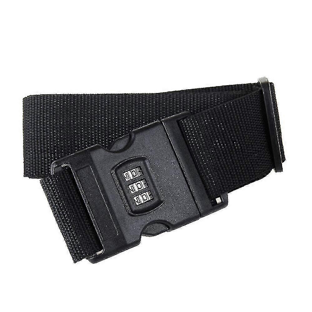 調節可能なコンビネーション荷物スーツケースストラップ トラベル手荷物タイダウンベルトロック