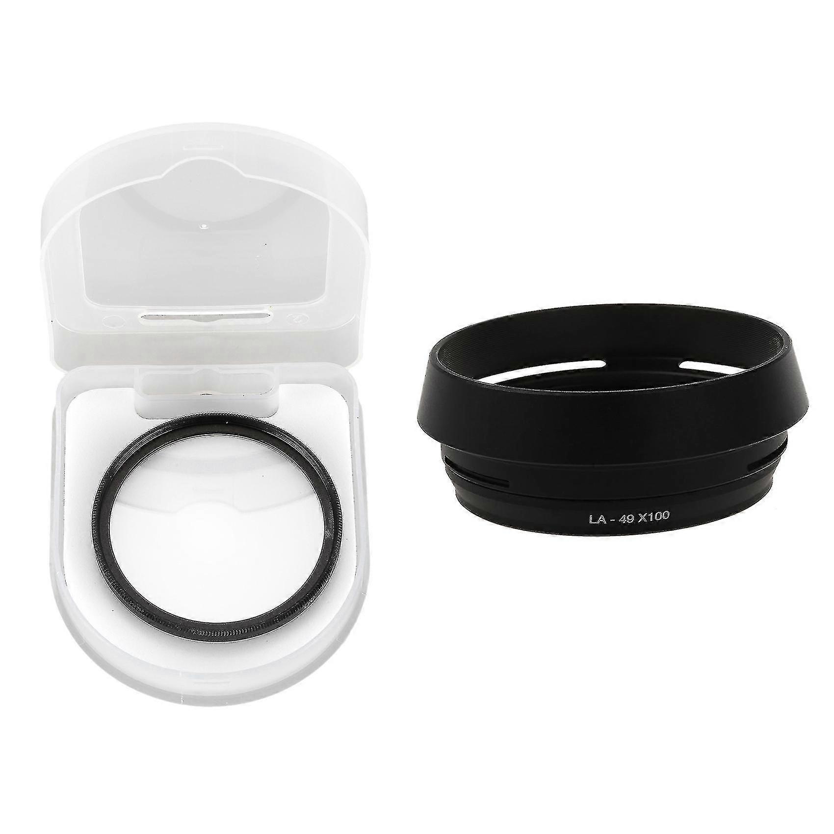 Digital Camera 49mm Multi Coated Protector Lens Filter Black