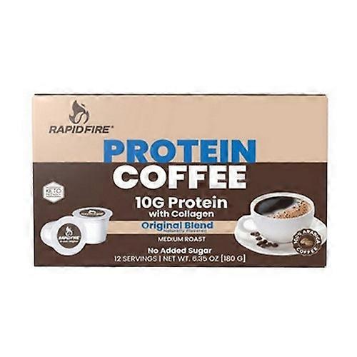 Rapid Fire Original Protein Kaffe, 6.35 oz